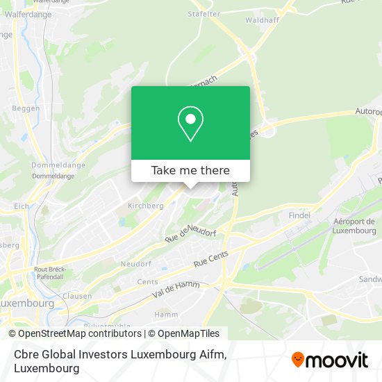 Cbre Global Investors Luxembourg Aifm Karte
