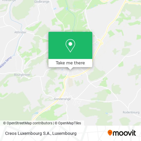 Creos Luxembourg S.A. map