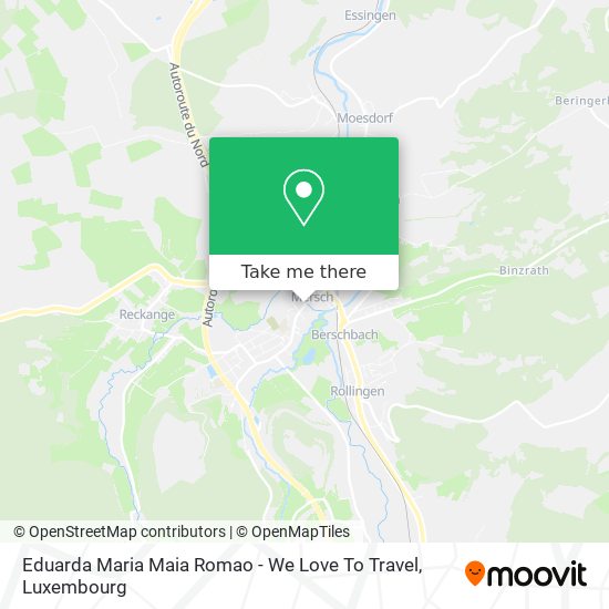 Eduarda Maria Maia Romao - We Love To Travel map