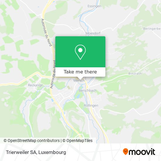 Trierweiler SA map