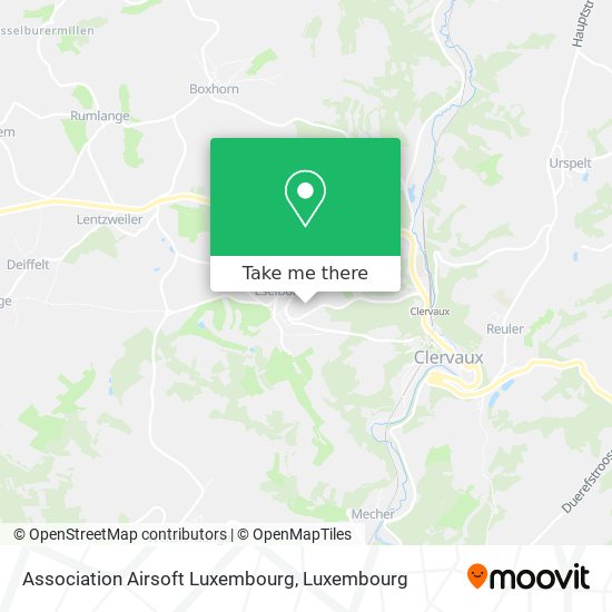 Association Airsoft Luxembourg map