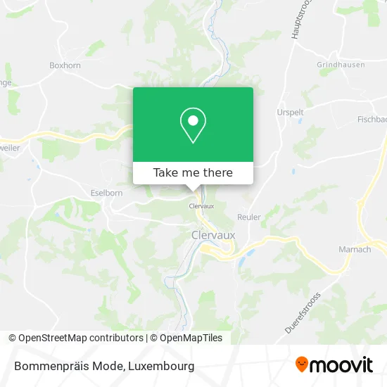 Bommenpräis Mode map