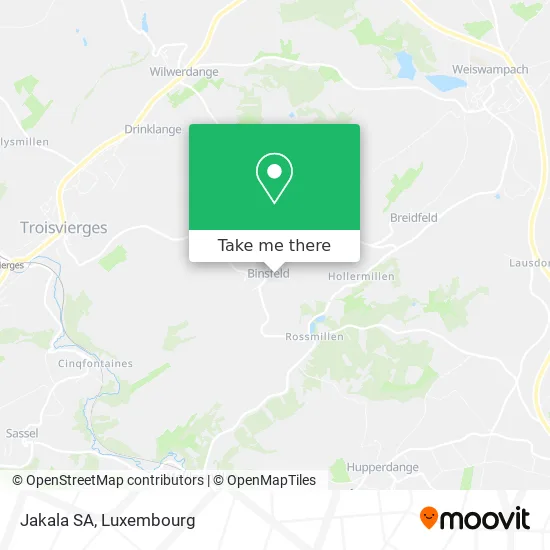 Jakala SA map