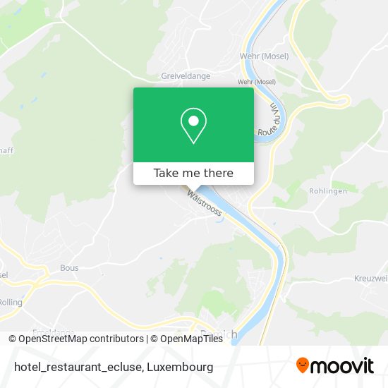 hotel_restaurant_ecluse map