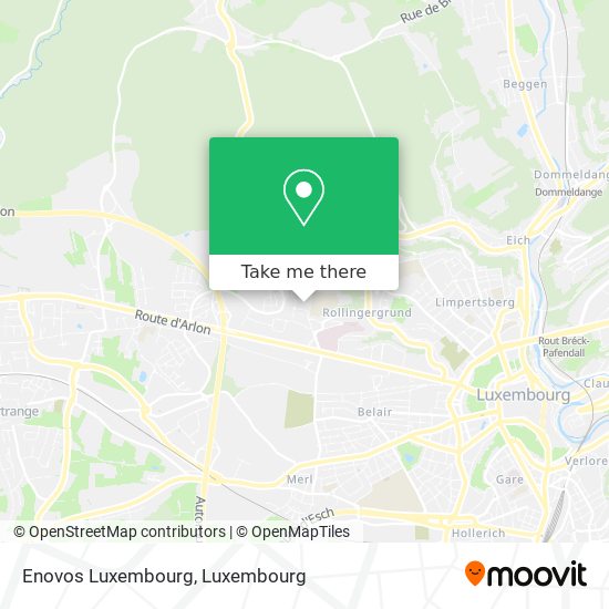 Enovos Luxembourg Karte