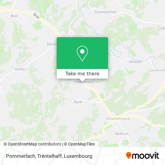 Pommerlach, Trëntelhaff map