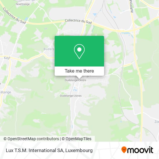 Lux T.S.M. International SA map