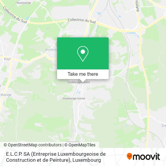 E.L.C.P. SA (Entreprise Luxembourgeoise de Construction et de Peinture) map
