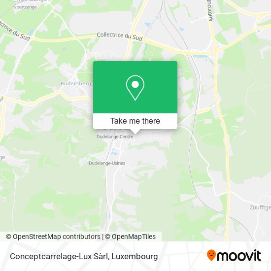 Conceptcarrelage-Lux Sàrl map