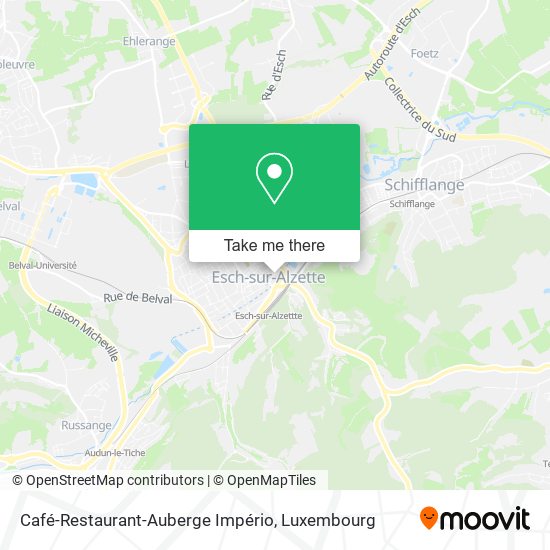 Café-Restaurant-Auberge Império map