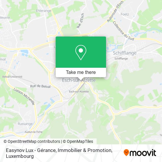 Easynov Lux - Gérance, Immobilier & Promotion Karte