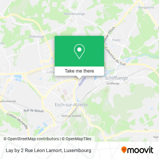 Lay by 2 Rue Léon Lamort map