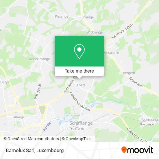 Bamolux Sàrl map