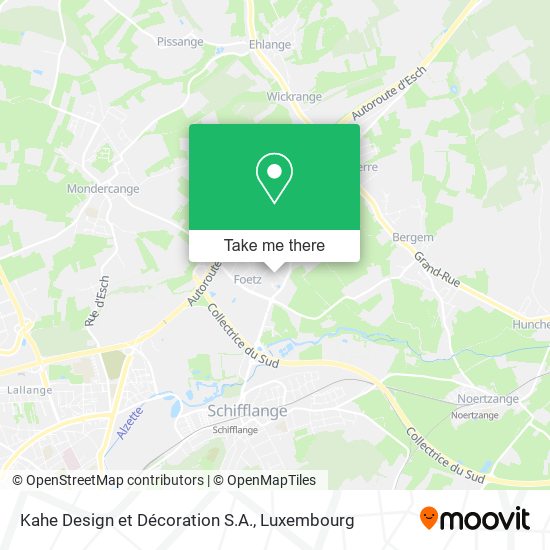 Kahe Design et Décoration S.A. map