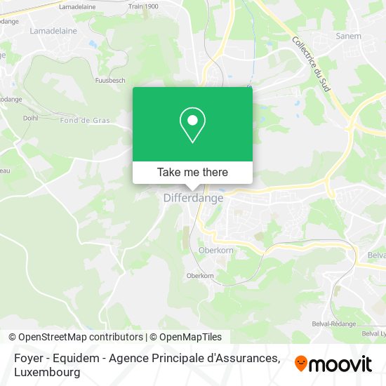Foyer - Equidem - Agence Principale d'Assurances map