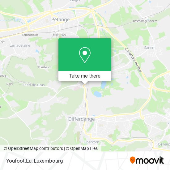 Youfoot.Lu map