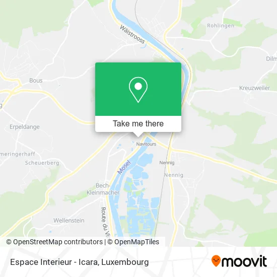 Espace Interieur - Icara map