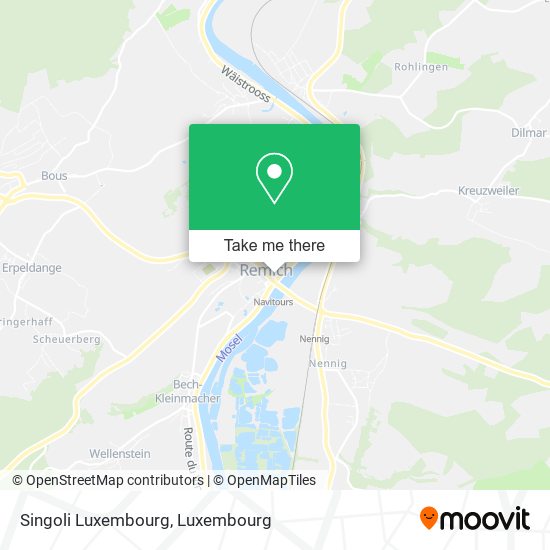 Singoli Luxembourg map