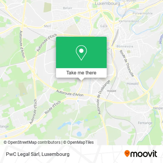 PwC Legal Sàrl map