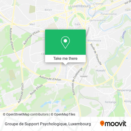 Groupe de Support Psychologique map