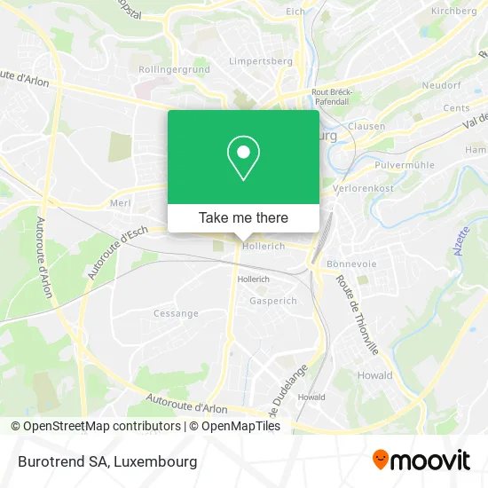 Burotrend SA map