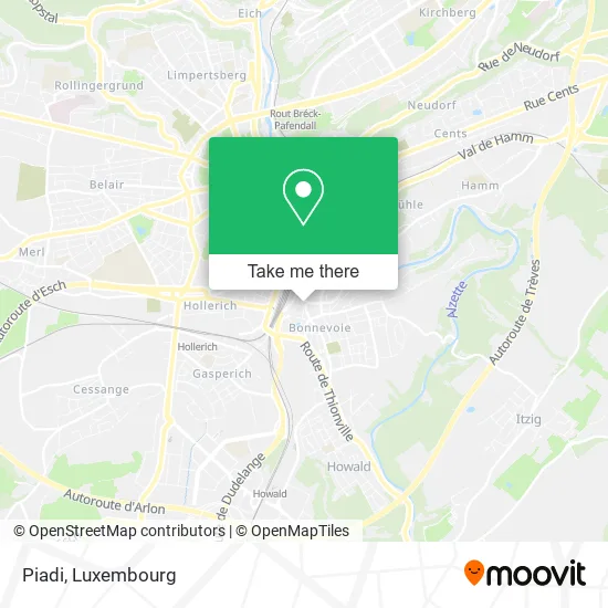 Piadi map