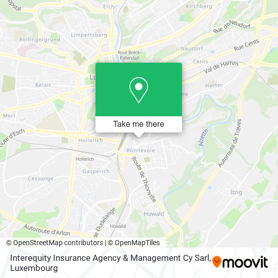 Interequity Insurance Agency & Management Cy Sarl map