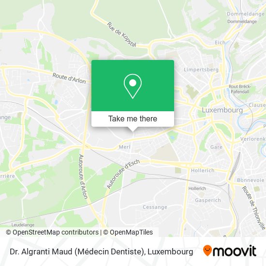 Dr. Algranti Maud (Médecin Dentiste) map