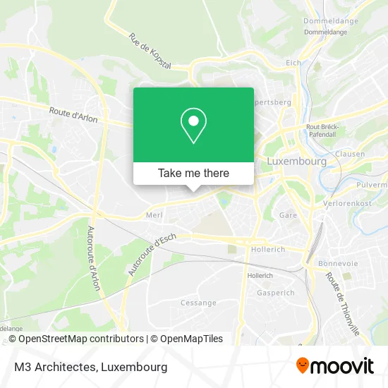 M3 Architectes map