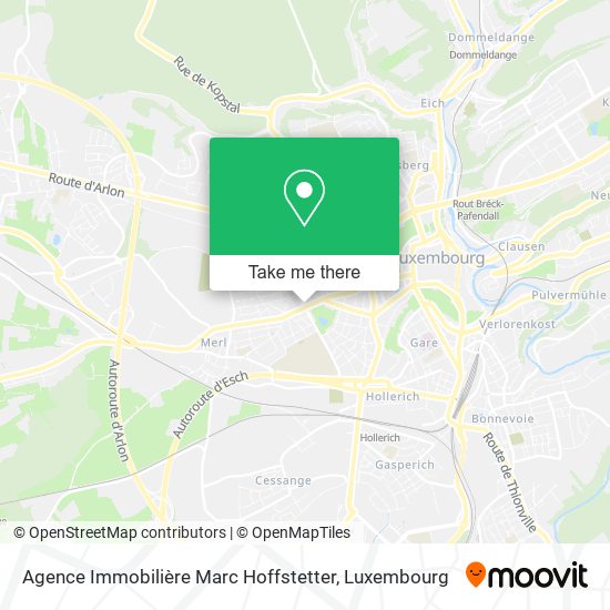Agence Immobilière Marc Hoffstetter map