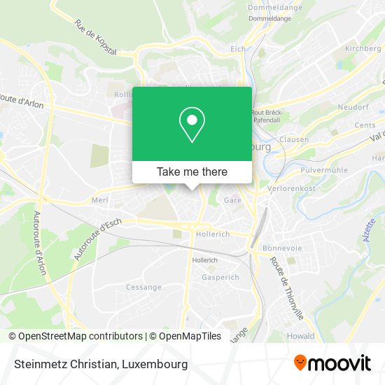 Steinmetz Christian map