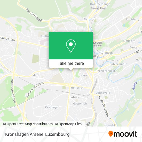 Kronshagen Arsène map
