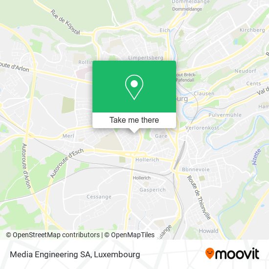 Media Engineering SA map