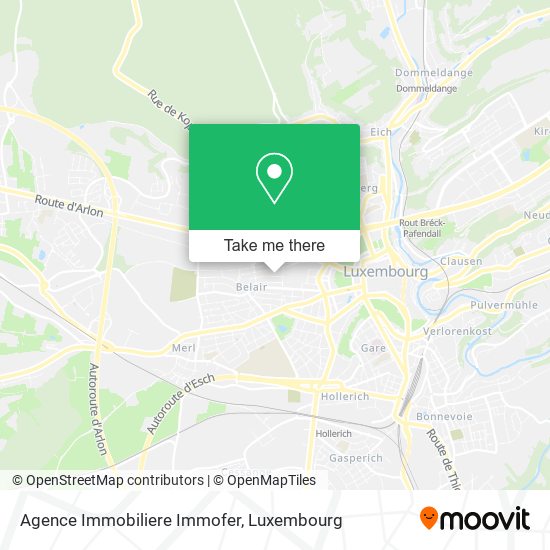 Agence Immobiliere Immofer map