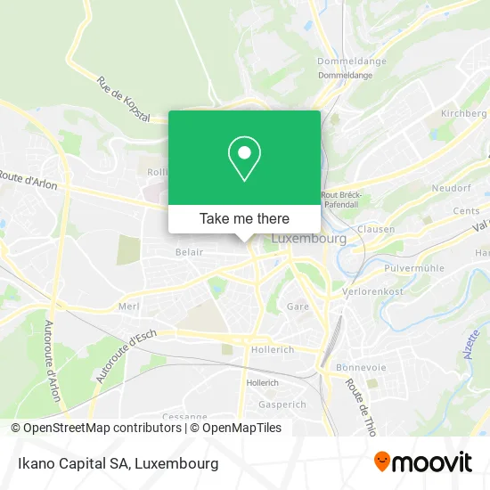 Ikano Capital SA Karte