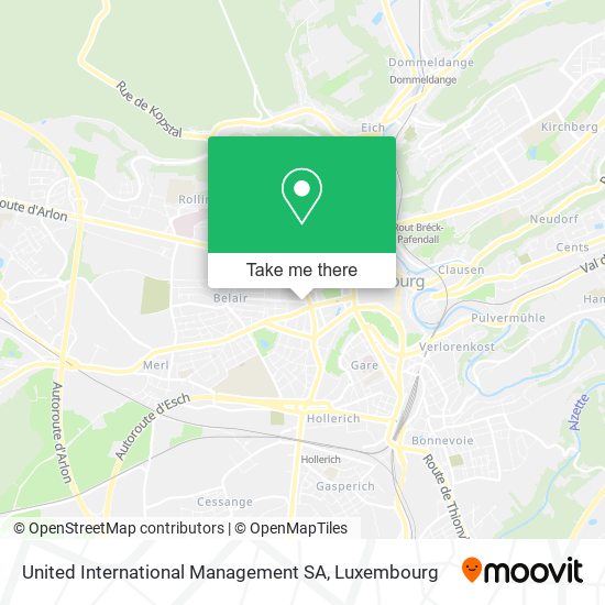 United International Management SA map