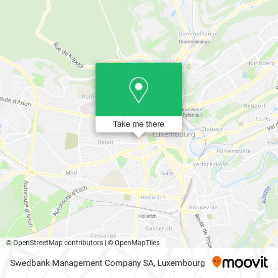 Swedbank Management Company SA map