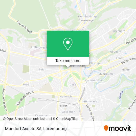 Mondorf Assets SA map
