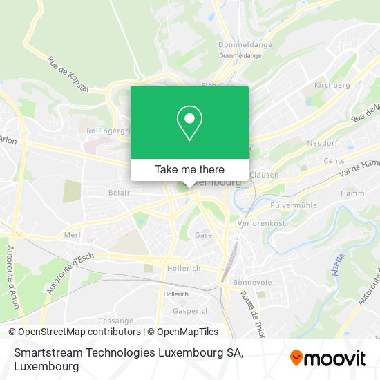 Smartstream Technologies Luxembourg SA Karte