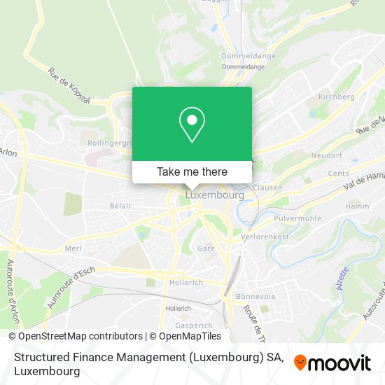 Structured Finance Management (Luxembourg) SA map