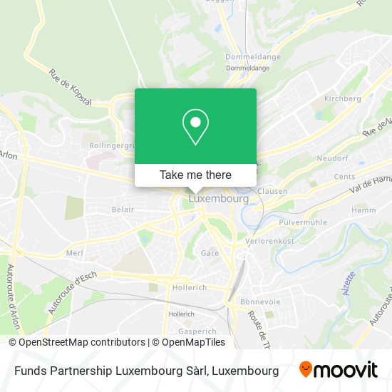 Funds Partnership Luxembourg Sàrl map