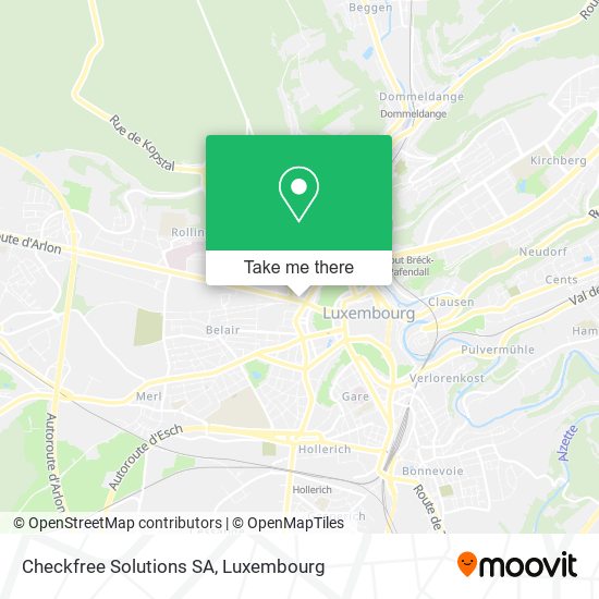 Checkfree Solutions SA Karte