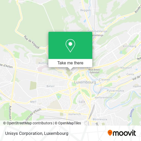 Unisys Corporation map