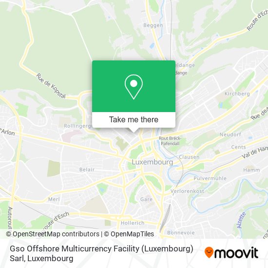 Gso Offshore Multicurrency Facility (Luxembourg) Sarl map