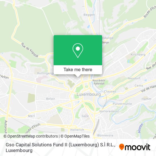 Gso Capital Solutions Fund II (Luxembourg) S.Ì R.L. map
