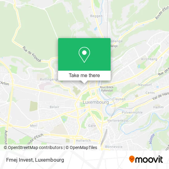 Fmej Invest map