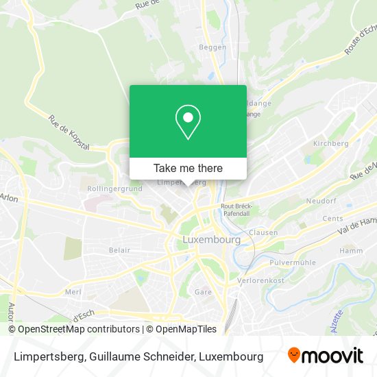 Limpertsberg, Guillaume Schneider map