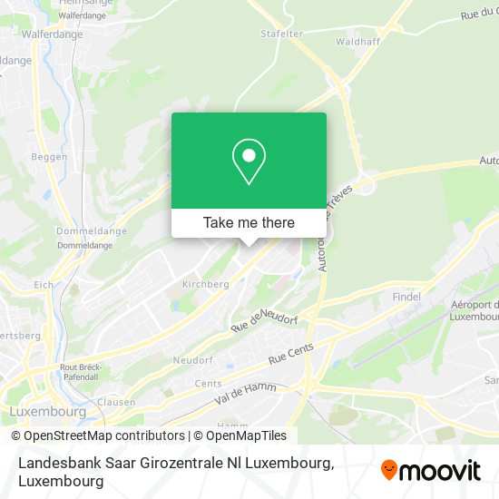 Landesbank Saar Girozentrale Nl Luxembourg map