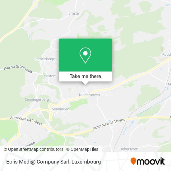 Eolis Medi@ Company Sàrl map