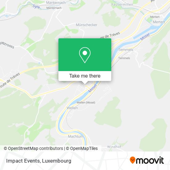 Impact Events Karte